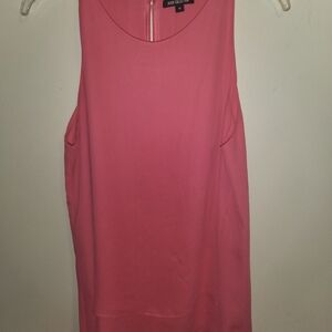 Elegant Pink Sleeveless Chemise